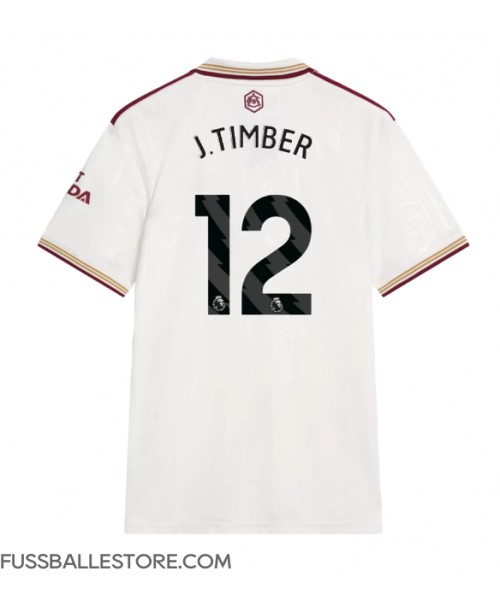 Günstige Arsenal Jurrien Timber #12 3rd trikot 2025-26 Kurzarm Günstige Arsenal Jurrien Timber #12 3rd trikot 2025-26 Kurzarm